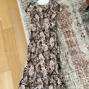 BCBG Floral lace dress